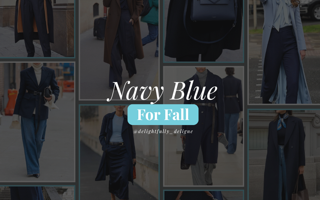Navy Is the New Neutral for Fall 2025 💙
