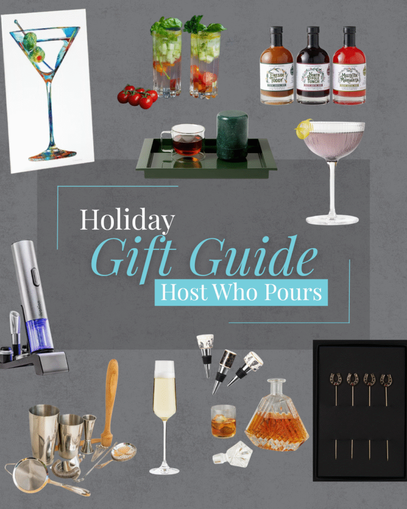 Holiday Gift Guide for Host who pours