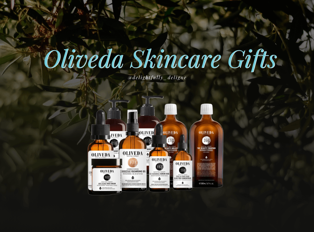 My Favorite Oliveda Skincare Gifts for the Holidays - Delightfully