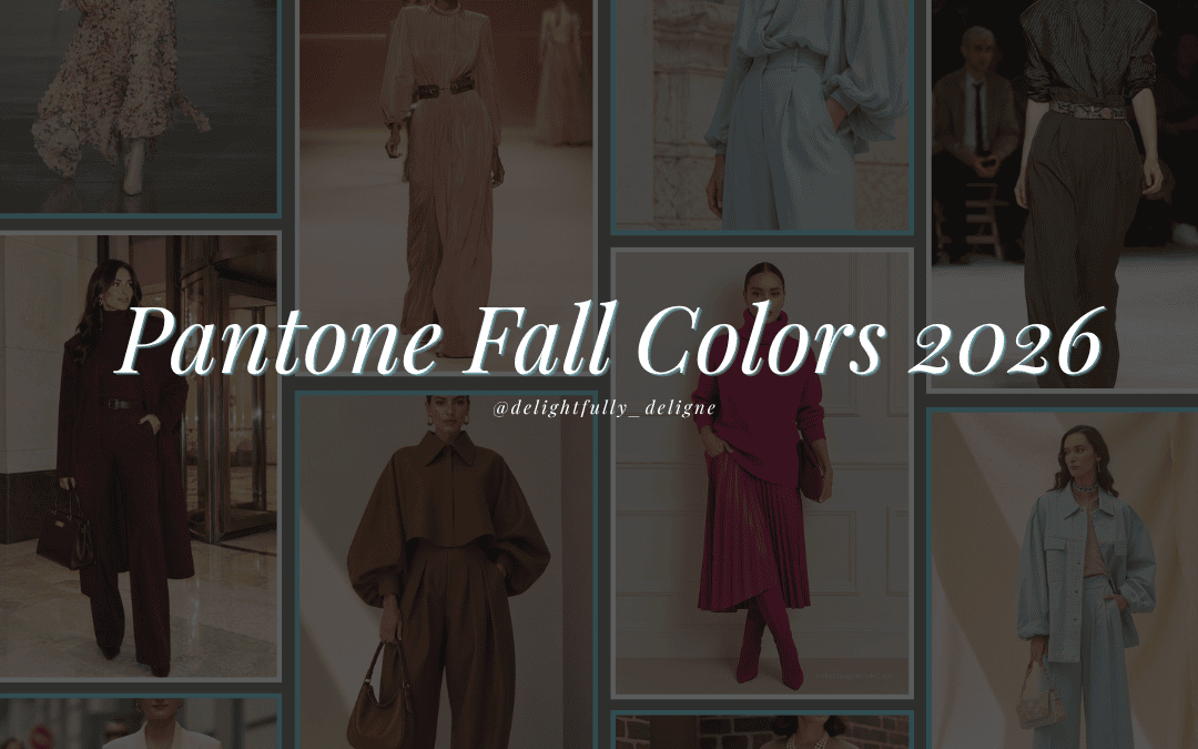 The Pantone Fall/Winter 2026–2027 Colors to Know Now